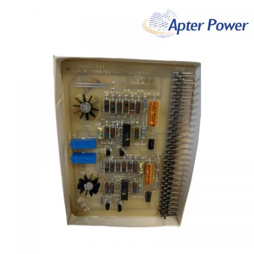 IC3600STSA1  Speedtronic Card